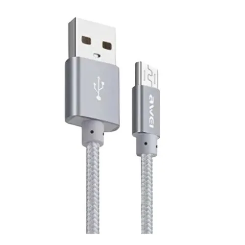 Awei CL10 USB to Micro USB Fast Charging Cable Black